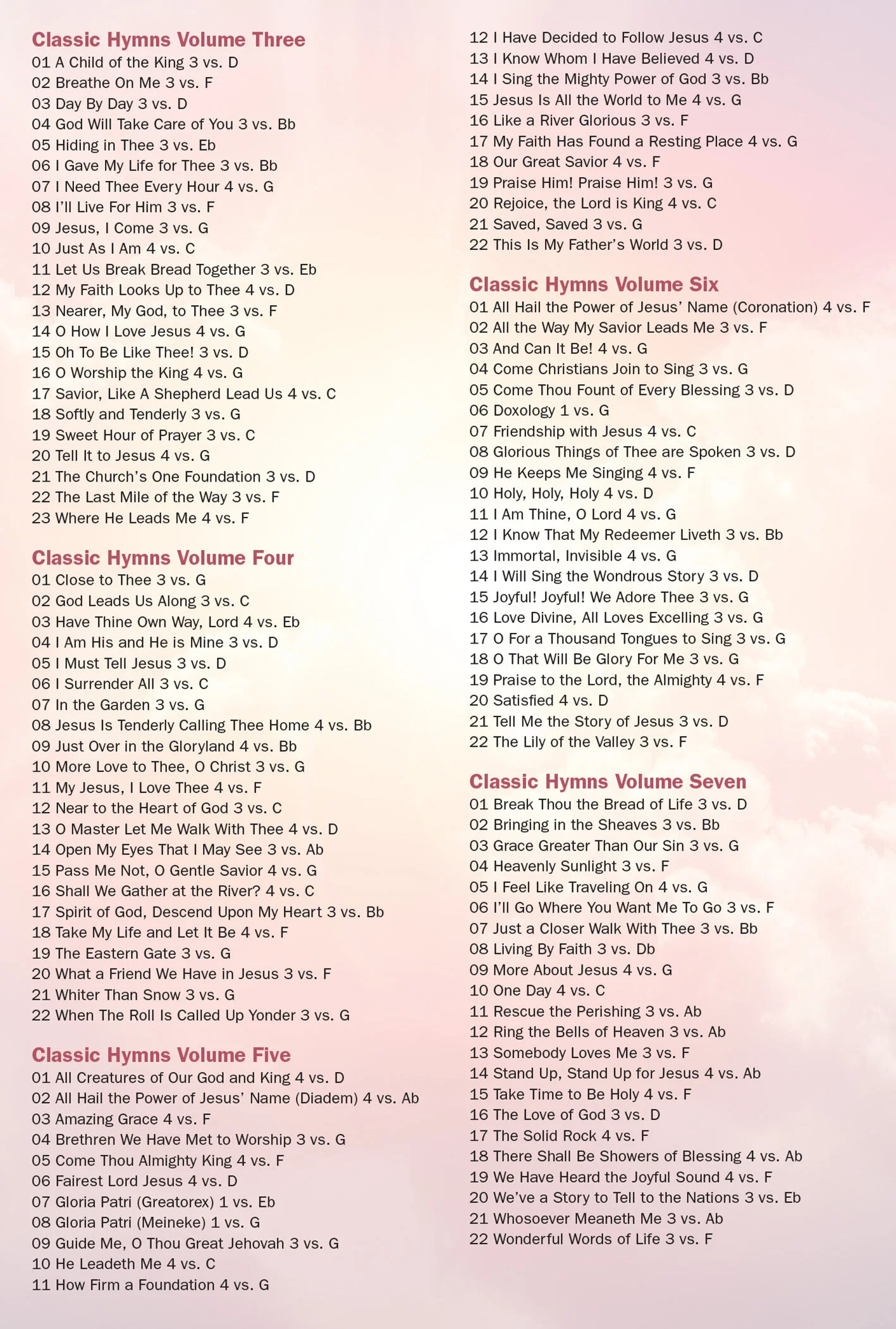 Piano Accompaniment 10 CD Set to Hymnbook Songs for Churches to
